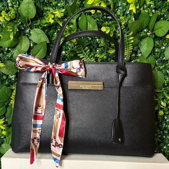 kate spade Handbags - Kate Spade Black Saffiano Satchel Bag